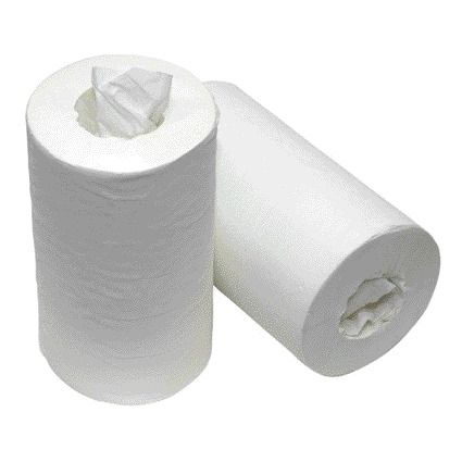 Cleaninq - Rollo de limpieza Mini 1 capa 21,5xp14cmx120m 11 rollos
