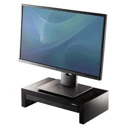 Fellowes -  Designer Suites 53,3 cm (21) Bureau Zwart, Parel