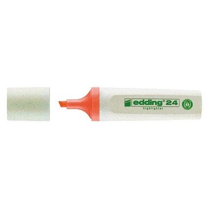 Edding - Surligneur 24 EcoLine orange | 10 pièces
