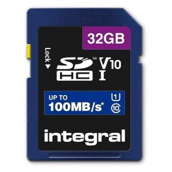 Integral - Speicherkarte SDHC V10 32GB
