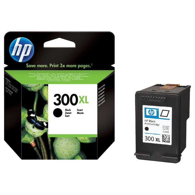 HP - Inkcartridge HP CC641EE 300xl noir | 1 pièce