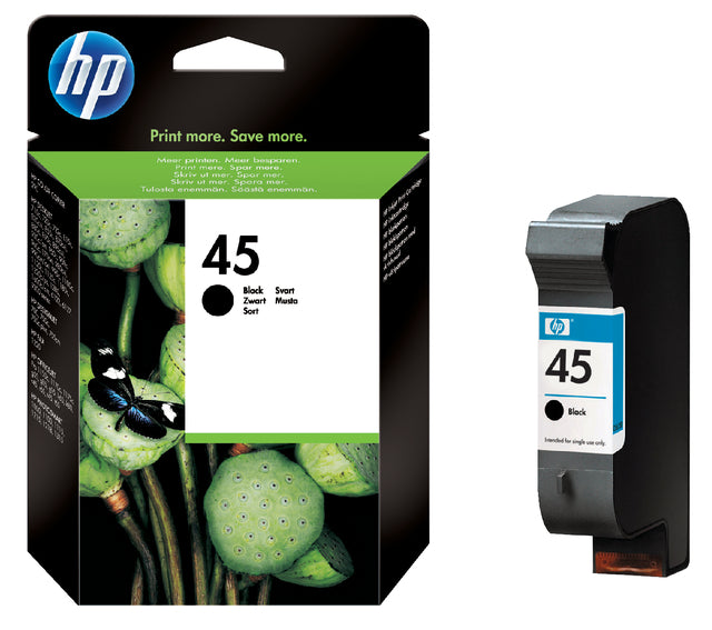 HP - Inkcartridge HP 51645A 45 Black | 1 pièce