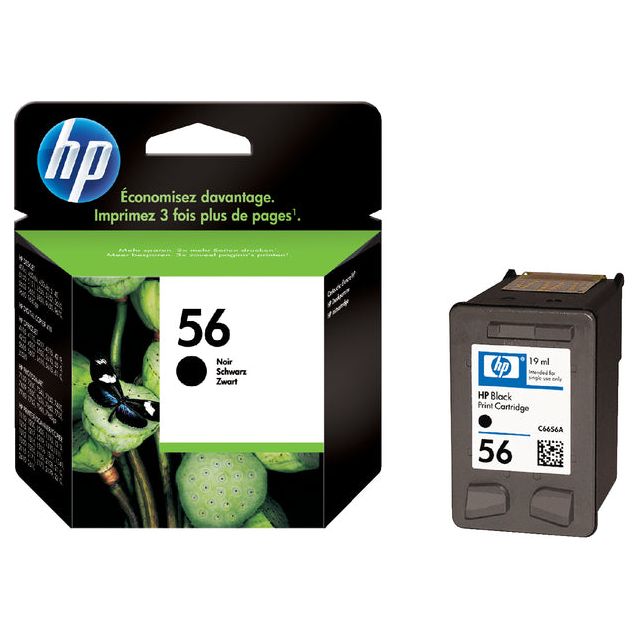 HP - Inkcartridge HP C6656AE 56 Black | 1 Stück