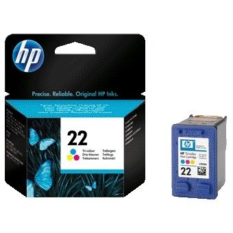 HP -  22 originele drie-kleuren inktcartridge