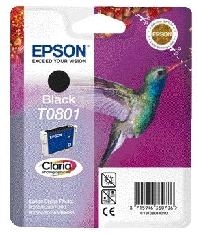 Epson - Tintenpatrone T0801 schwarz
