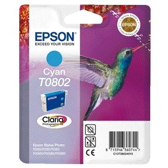 Epson - Ink cartridge T0802 blue