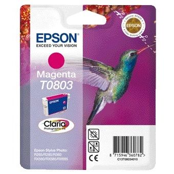 Epson - Tintenpatrone T0803 rot