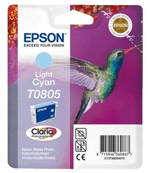 Epson -  Inktcartridge  t0805 lichtblauw