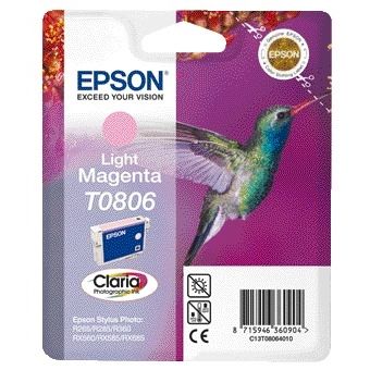Epson -  Inktcartridge  t0806 lichtrood