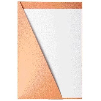 Quantore - Carpeta de inserción triangular ICN1 219x330mm 225gr gamuza | 100 piezas
