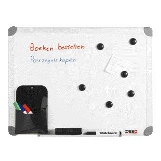Desq - Lavagna bianca 600x900mm in borsa di plastica
