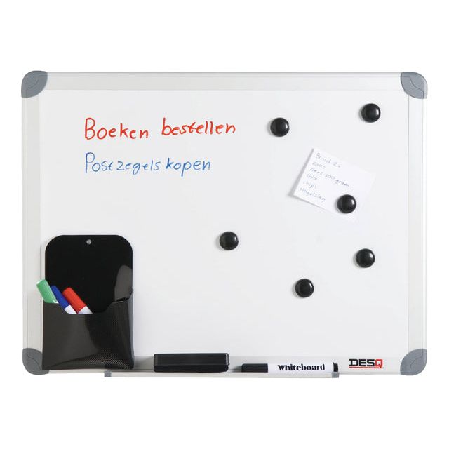 DESQ - tableau blanc DESQ 45x60cm dans le boîtier de support en plastique