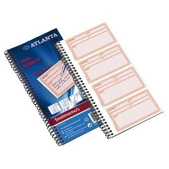 Djois -  Snelmemo  74x125mm 160 notities in tweevoud wit | 5 stuks