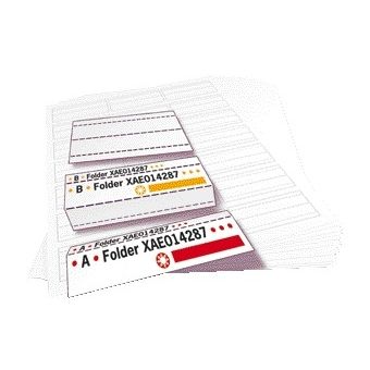 Djois - Ruiterstrip Hängemappe AG51102, bedruckbar, 20 Blatt