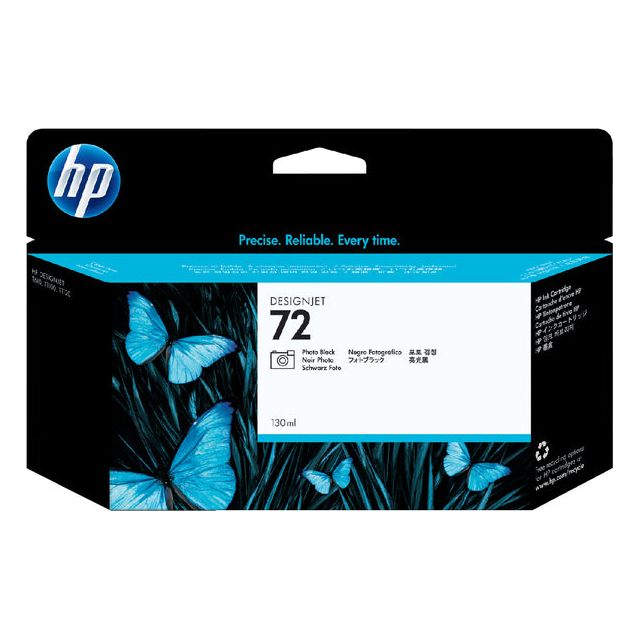 HP - Inkcartridge HP C9370A 72 Foto Schwarz | 1 Stück