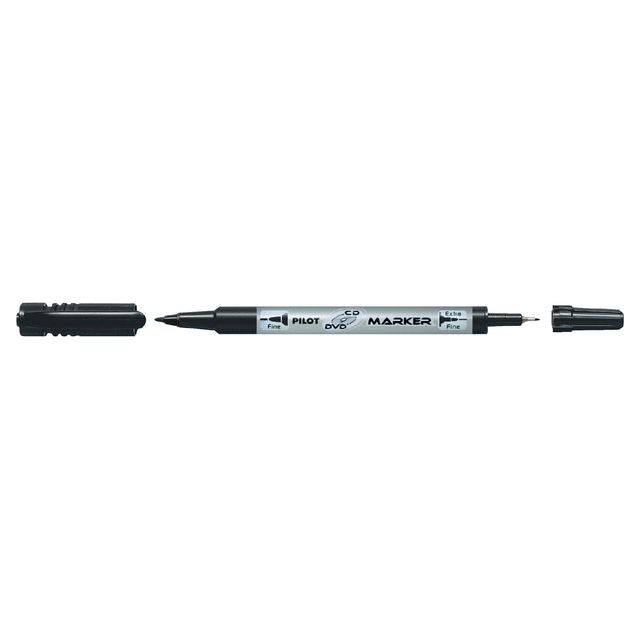 Pilot - CD -Marker Pilot Twin F und EF Black | 1 Stück | 12 Stücke