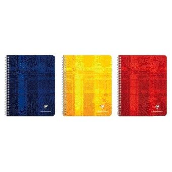 Clairefontaine - Notebook A4 line 100 pages 90gr assorted | 10 pieces