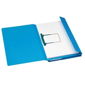 Jalema - Dossier combiné folio 1 rabat recyclé 250gr bleu | 40 pièces