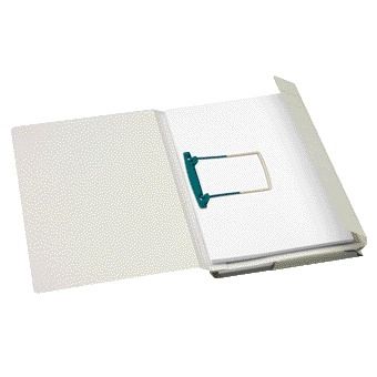 Jalema - Kombimappe Folio 1 Klappe recycelt 250gr grau