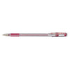 Pentel - Ballpoint pen BK77 fine red | 12 pieces