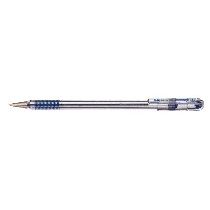 Pentel - Ballpoint pen BK77 fine blue | 12 pieces