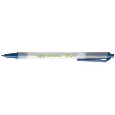 Bic Ecolutions -  Balpen  m blauw | 50 stuks