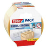 Tesa - Confezione pack® Extra Strong 66mx50mm PVC trasparente | 6 pezzi