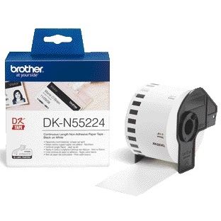 Brother - Label DK-N55224 continuous non-adhesive 54mm 1 roll of 30m white