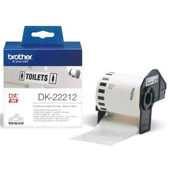 Brother - Etikett DK-22212 Endlos 62 mm 1 Rolle à 15 m weiß | 3 Stück