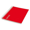 Qbasic -  Schrift dictaat a5 spiraal lijn 160blz 70gr | 10 stuks