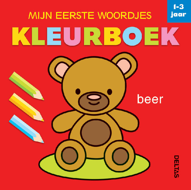 Deltas - Colorbook Deltas meine ersten Wörter 1-3 Jahre | 1 Stück