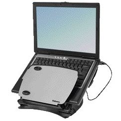 Fellowes - Supporto per laptop serie professionale USB in metallo