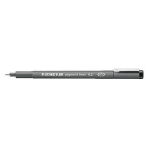 Staedtler - Fineliner Pigment 308 black 0.2mm