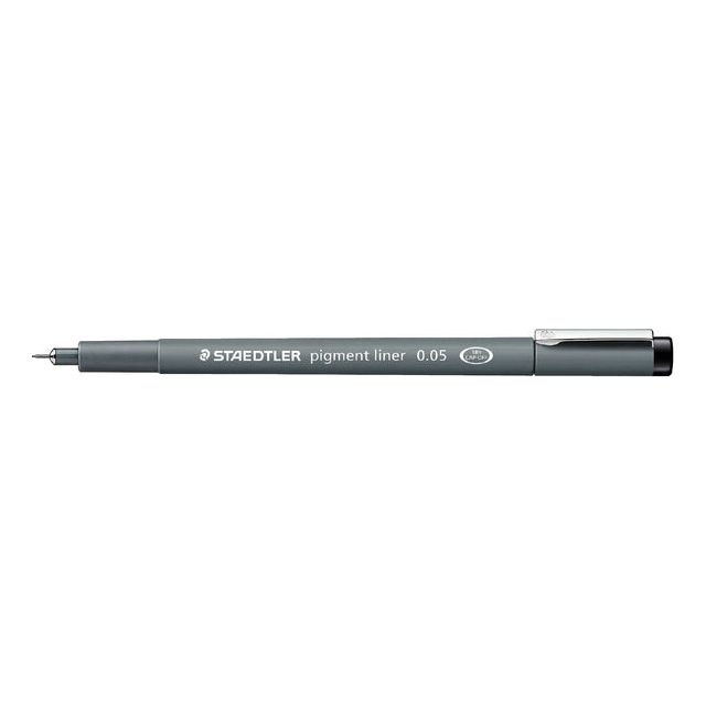 Staedtler - Fineliner Pigment 308 0,05 mm schwarz | 1 Stück | 10 Stück