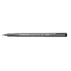 Staedtler - Fineliner Pigment 308 black 0.8mm | 10 pieces