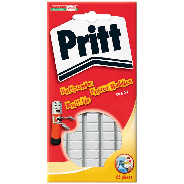 Pritt - affiche Buddies | Blister une pièce 65 | 24 pièces