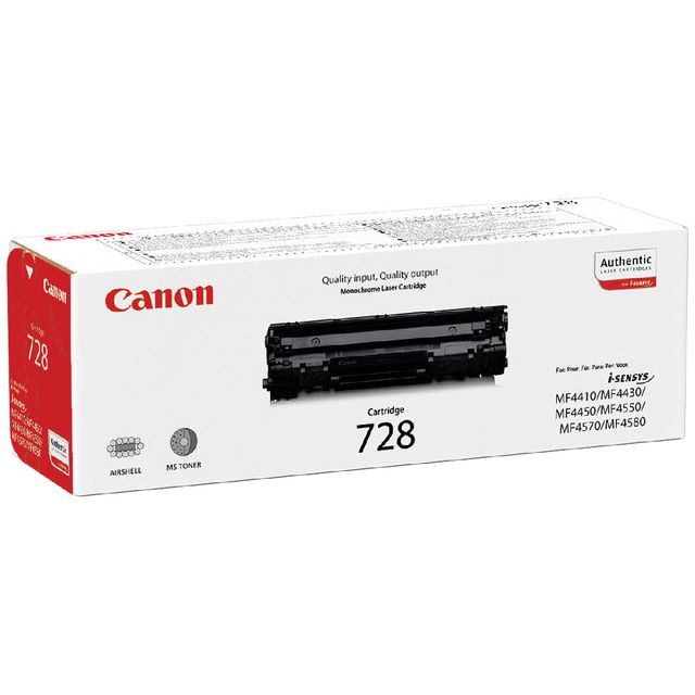 Canon - Tonercartridge Canon 728 Schwarz