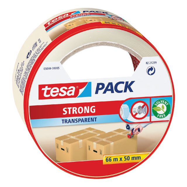 Tesa - Verpakkingse 50mmx66m transparant blister PP | 36 stuks