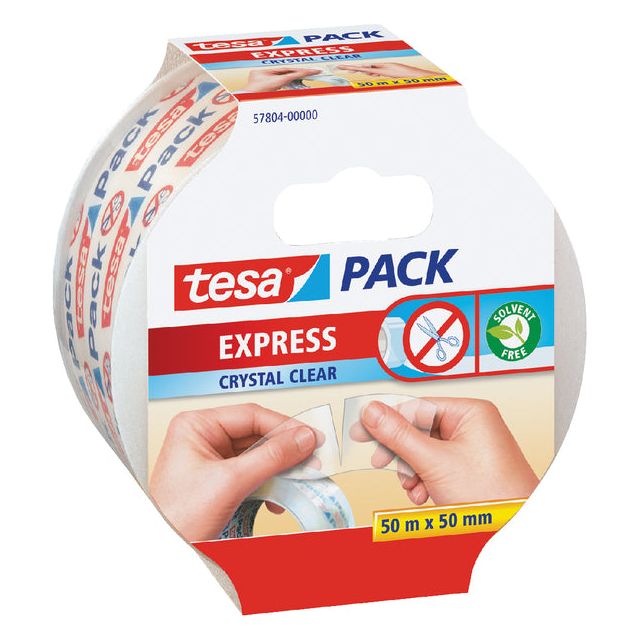 Tesa - Verpackungspaket expr. 50mx50mm fesch tr | 6 Stück