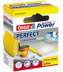 Tesa - Textil ® extra Power Perfect 2,75mx38mm amarillo