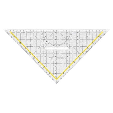 Aristo -  Geodriehoek  1648/2 met greep 325mm | 10 stuks