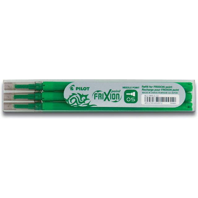 Pilot - Rollerpenvulling PILOT Frixion Hi-Tecpoint groen 0.25mm | 12 stuks