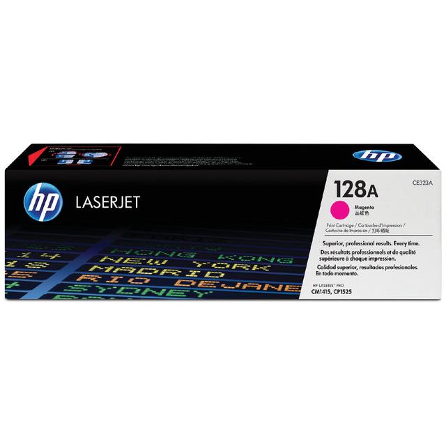 HP - Tonercartridge CE323A 128A rood