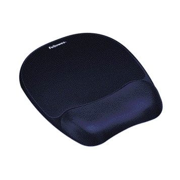 Fellowes - Tappetino per mouse con supporto per il polso in schiuma blu zaffiro