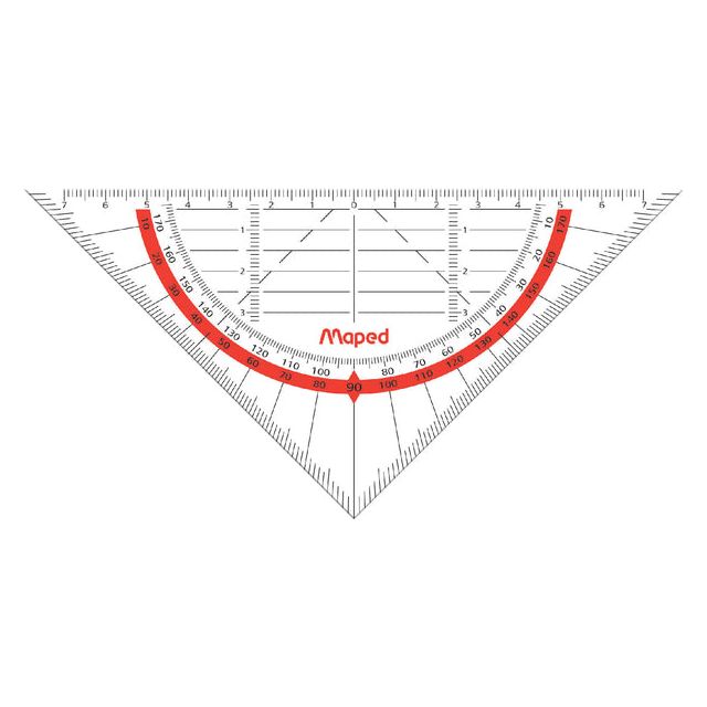 Mappé - Geodre Charace Maped Geo -Flex 16cm | 1 pièce | 10 morceaux