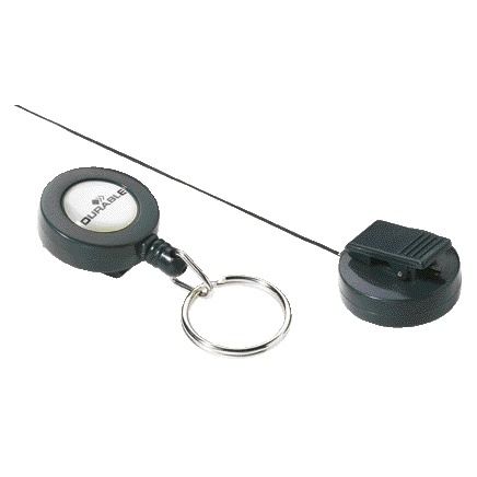Durable - Roller mechanism 8222 with key ring 800mm anthracite | 10 pieces