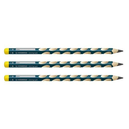 Stabilo - Matita Easygraph grafite 321 HB mancini | 6 pezzi