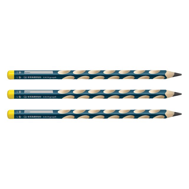 Stabilo - Crayon EasyGraph 321 Hb Liens | 6 morceaux