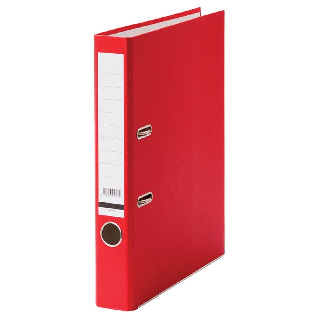 Qbasic - Ordner A4 50mm karton rood | 25 stuks