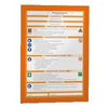Durable - Duraframe 487209 A4 orange 2 pièces